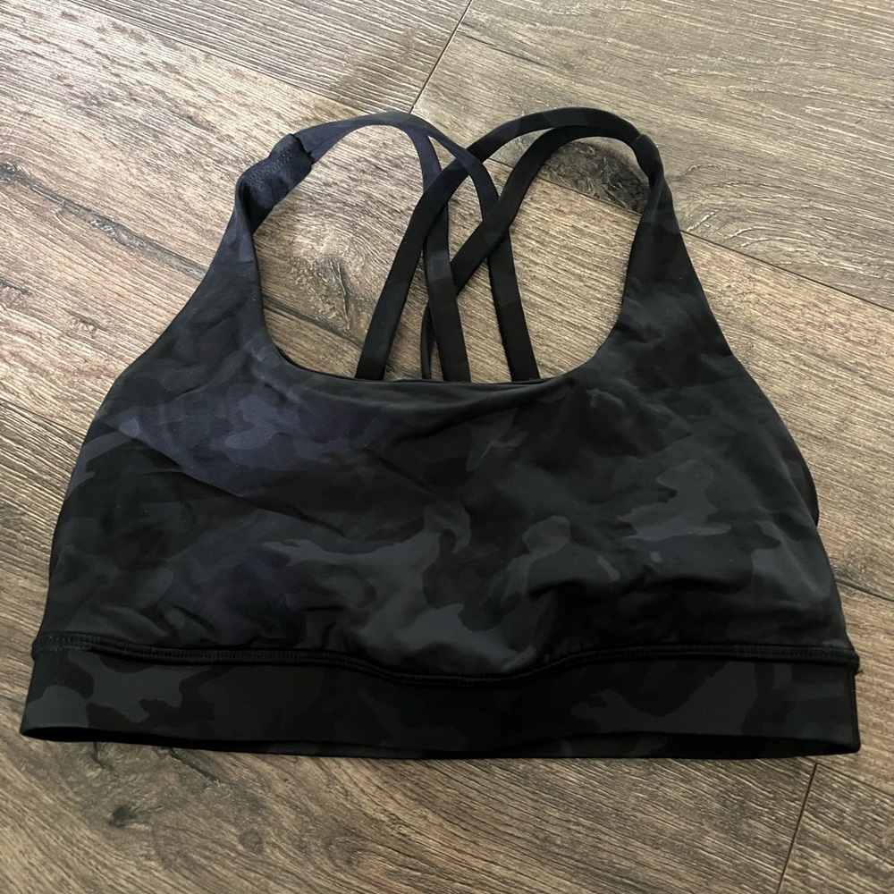 Lululemon Camo Energy Bra